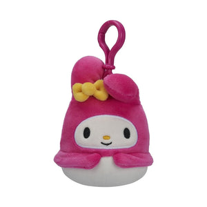 Squishmallows Sanrio Hello Kitty: My Melody Clip-On 3.5" Plush Soft Toy