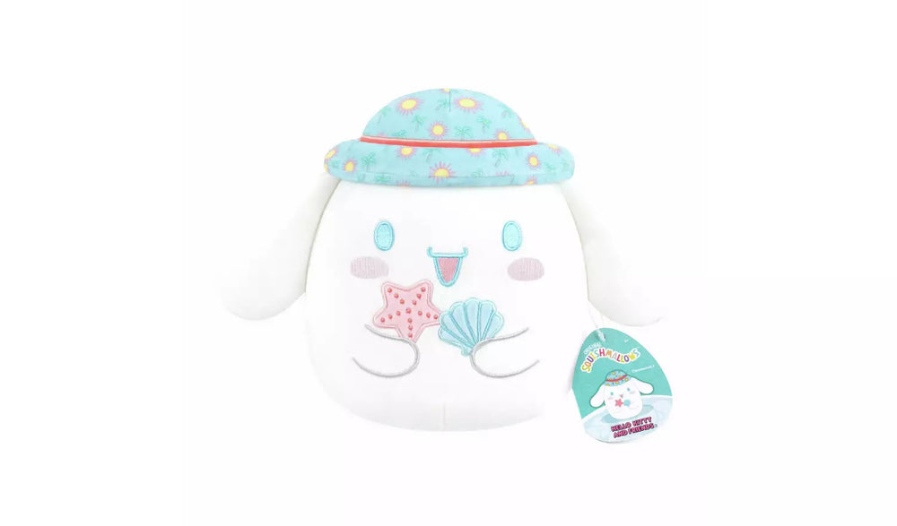 Squishmallows Hello Kitty Seize the Moment Cinnamoroll 8" Plush Soft Toy