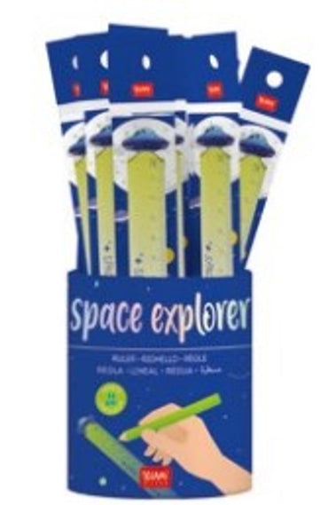 Legami Space Explorer Ruler – Astronaut & Planets Design