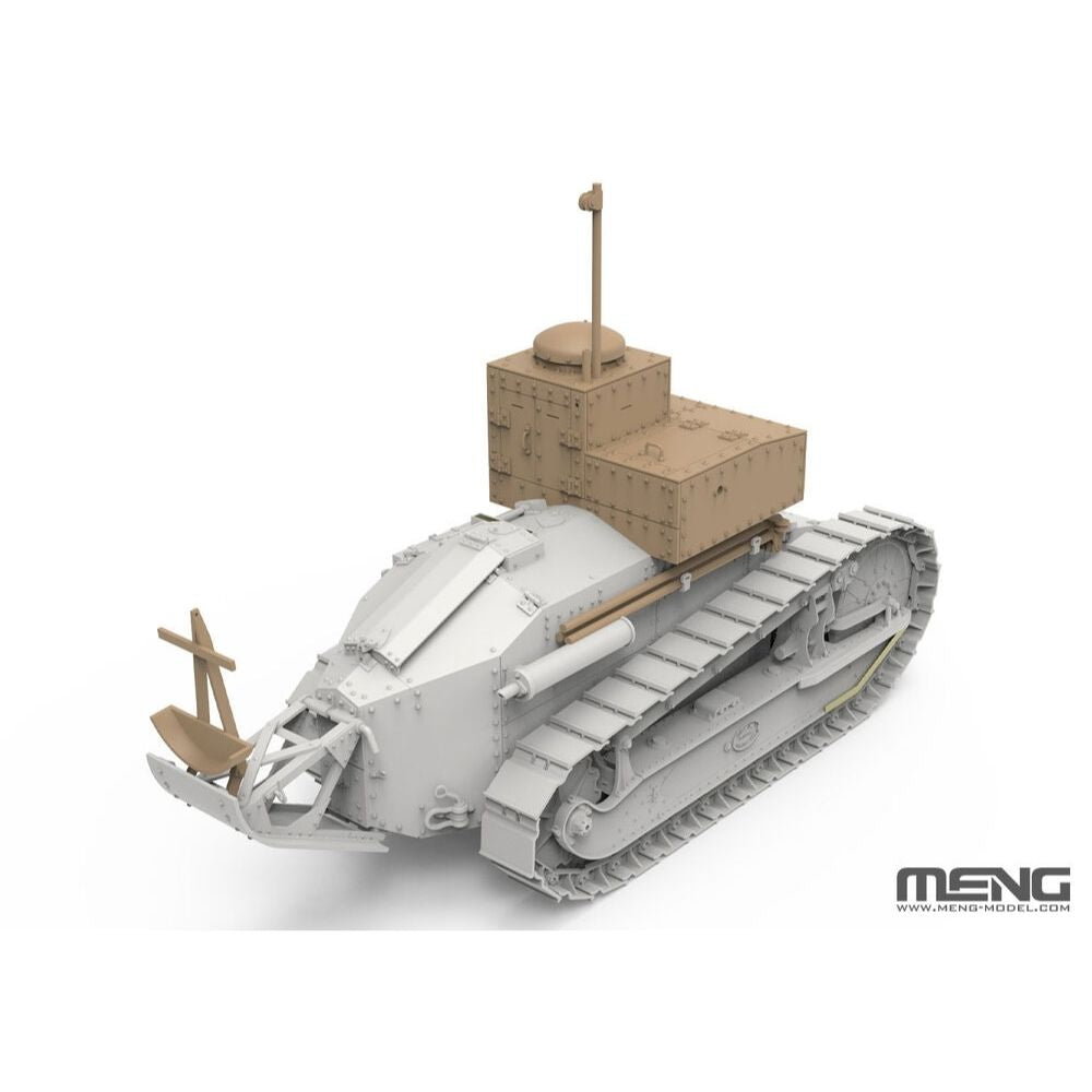 Meng SS-021 French Tank FT T.S.F Radio Version + Resin Parts 1:35 Model Kit