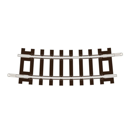 PECO ST-1250 No.2 Radius Half Curve (4-Pack) Code 55 Setrack TT:120