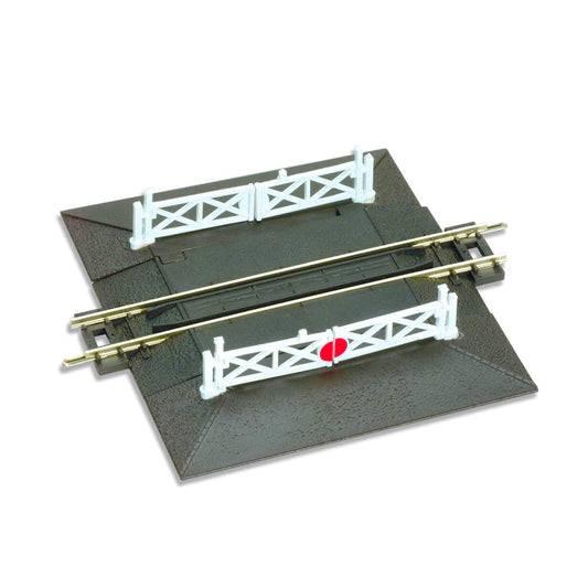 PECO ST-20 Straight Level Crossing w/2 Ramps & 4 Gates Code 80 Setrack N Track