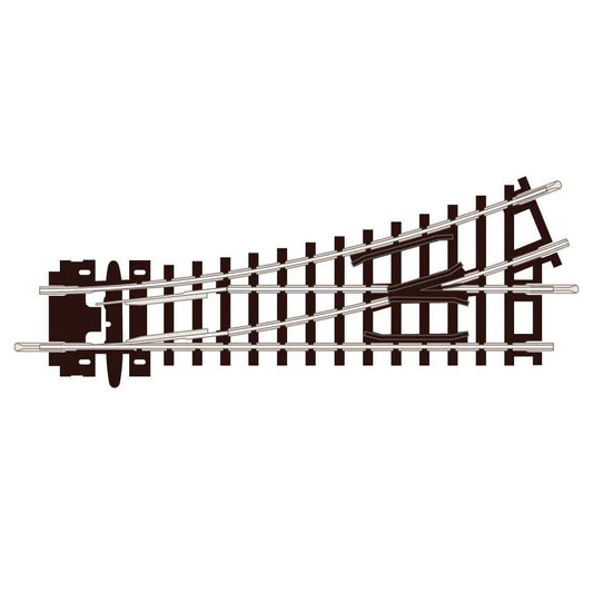 PECO ST-6 No.1 Radius L/H Turnout Insulfrog Code 80 Setrack N Gauge Track