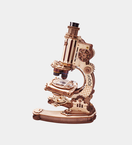 ROKR Microscope Wooden Model Kit ST005
