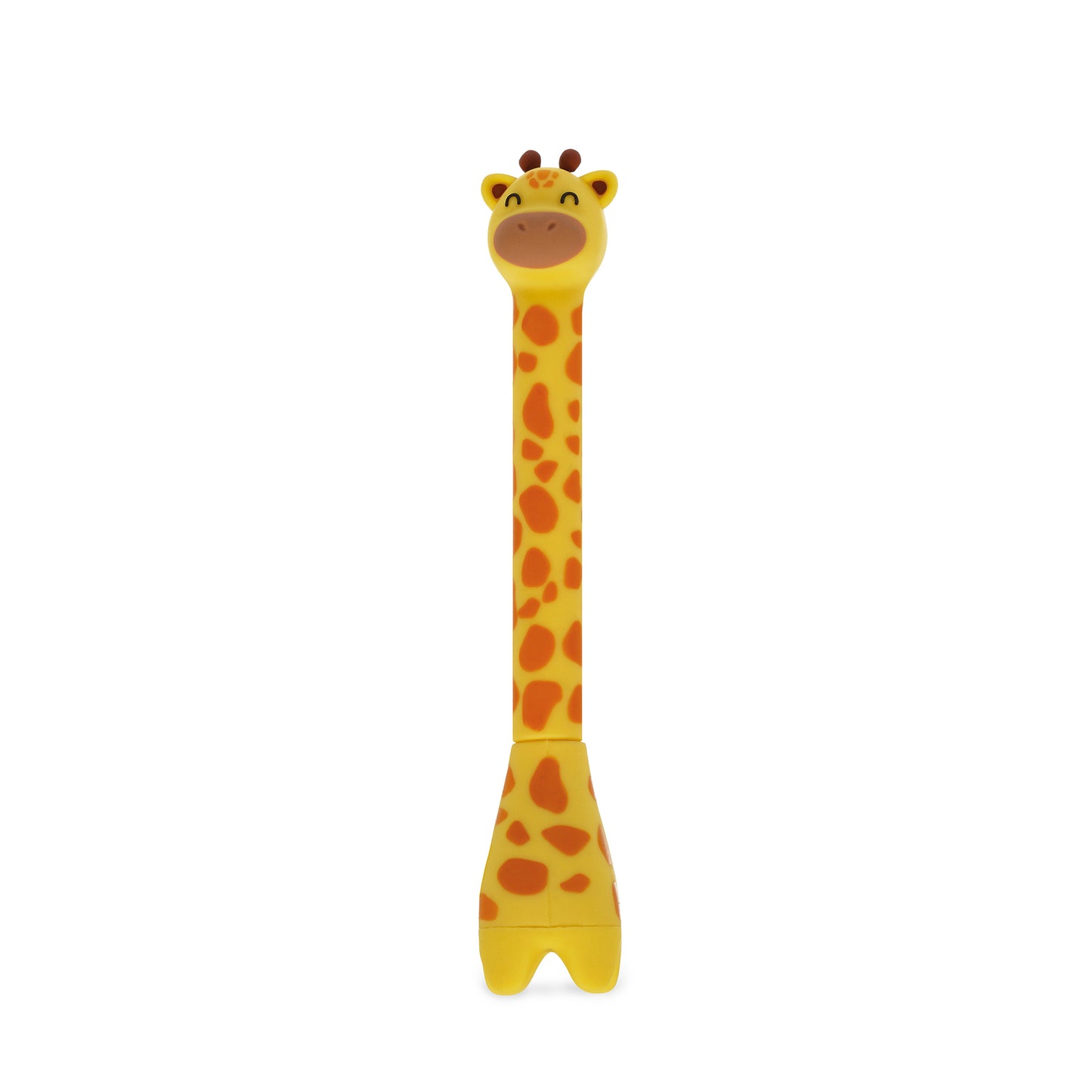 Legami Stand-Ink Ovation Ballpoint Pen with Base - Giraffe - Blue