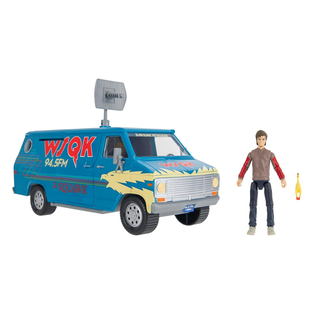 Stranger Things: The Squawk Van Playset with Steve Figure