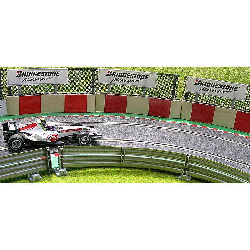 SLOT TRACK SCENICS TC-R Tyre Covers x5 Red Blocks - for Scalextric