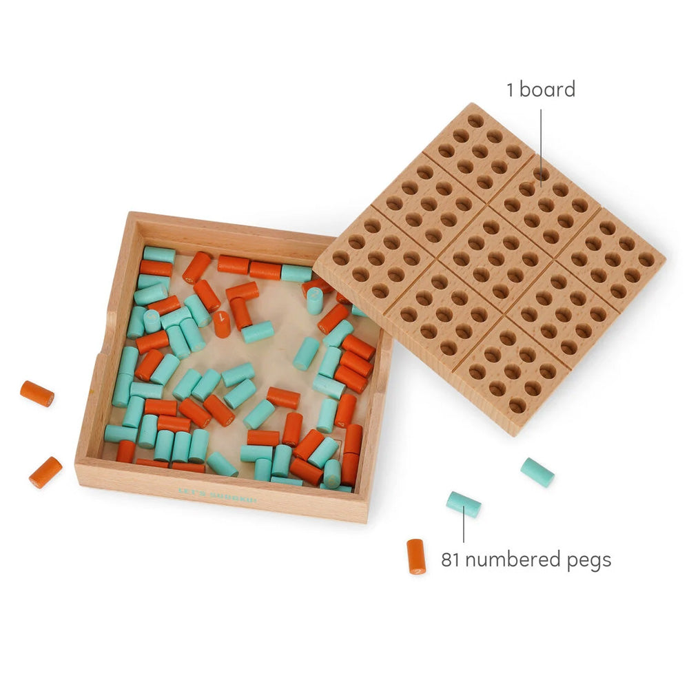 Legami Let's Sudoko! Wooden Sudoku Game