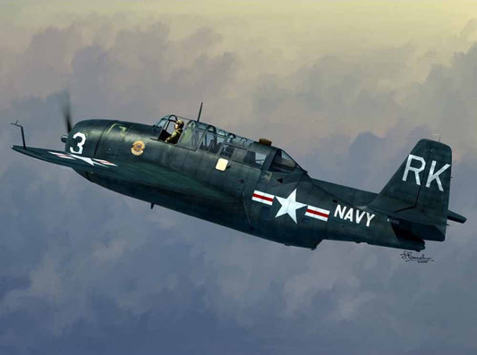 Sword 72132 Grumman TBM-3R Avenger 1:72 Plastic Model Aircraft Kit