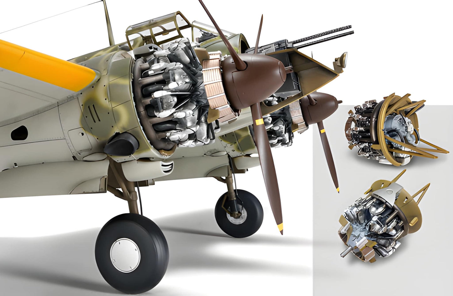 Zoukei Mura SWS14 Kawasaki Ki 45 Kai Kou/Hei Toryu 1:32 Model Kit