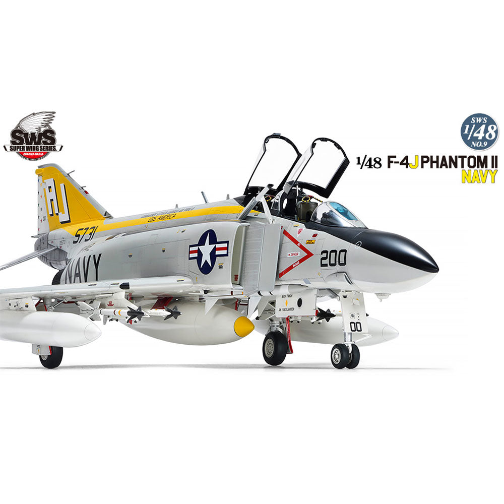 Zoukei Mura SWS48-09 F-4J Phantom II Navy 1:48 Model Kit