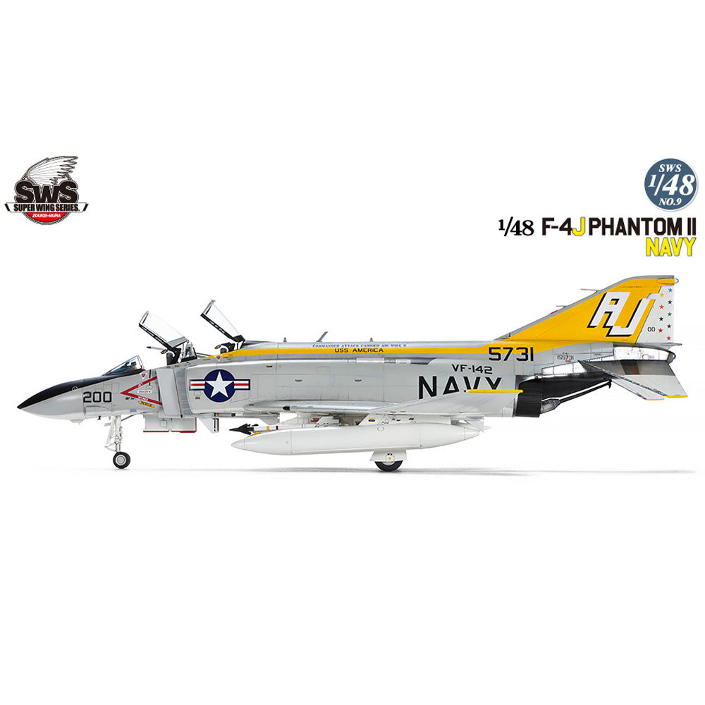 Zoukei Mura SWS48-09 F-4J Phantom II Navy 1:48 Model Kit
