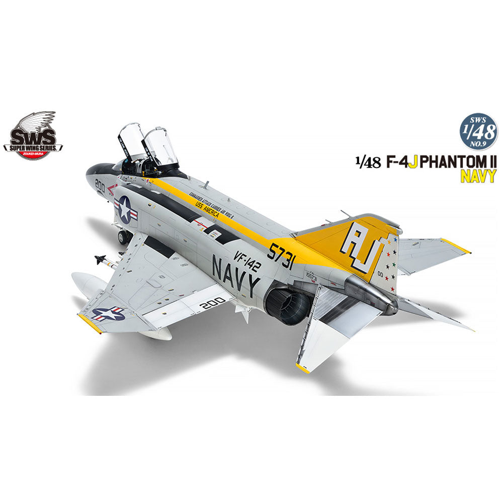 Zoukei Mura SWS48-09 F-4J Phantom II Navy 1:48 Model Kit