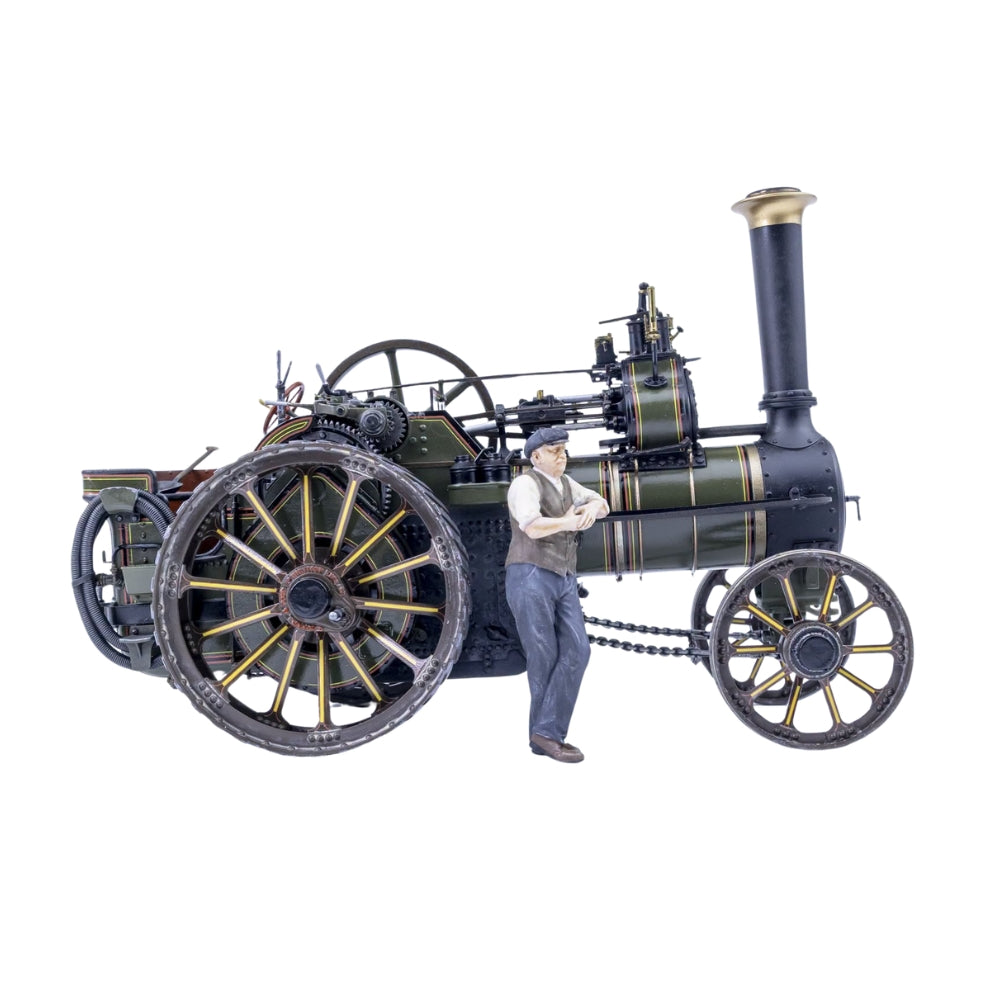 SteamX by ScaleX 1901 Burrell Compound Traction Steam Engine 1:35 3D Printed Model Kit