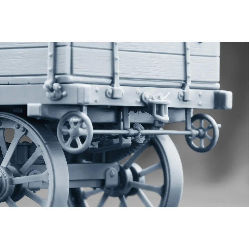 SteamX by ScaleX Traction Engine Wagon Trailer 1:35 3D Printed Model Kit