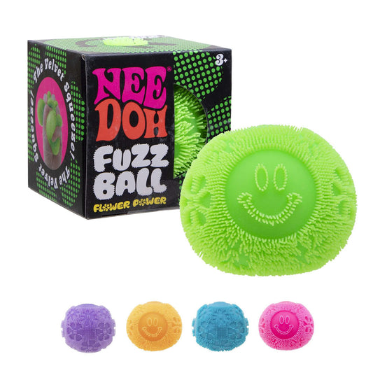 NeeDoh Fuzz Ball Flower Power Fidget Stress Toy
