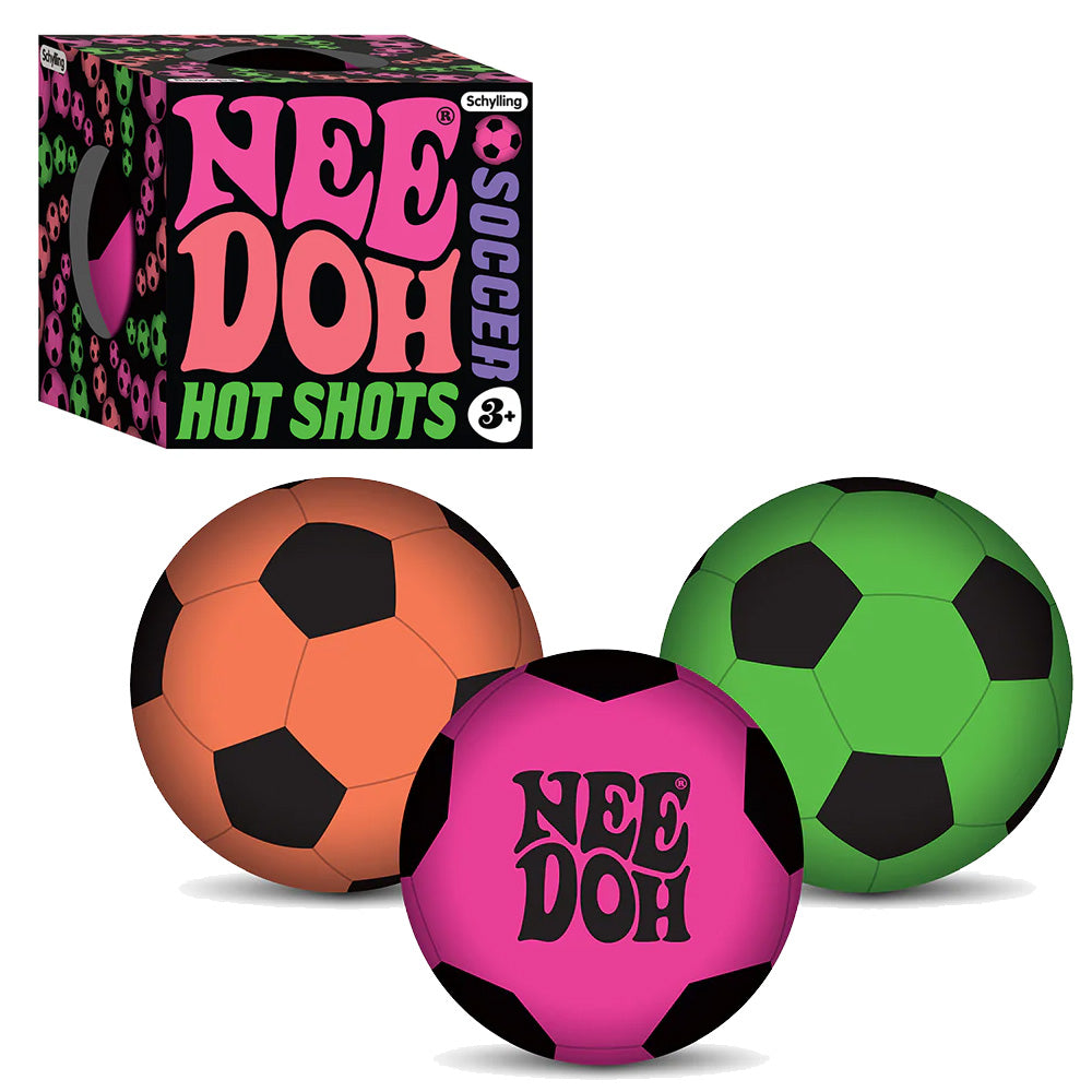 NeeDoh Hot Shots Football Fidget Stress Toy