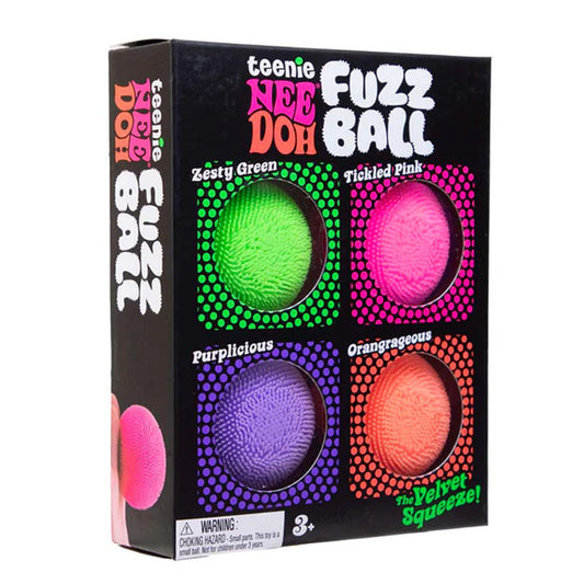 NeeDoh Teenie Fuzz Ball Multipack Fidget Stress Toy