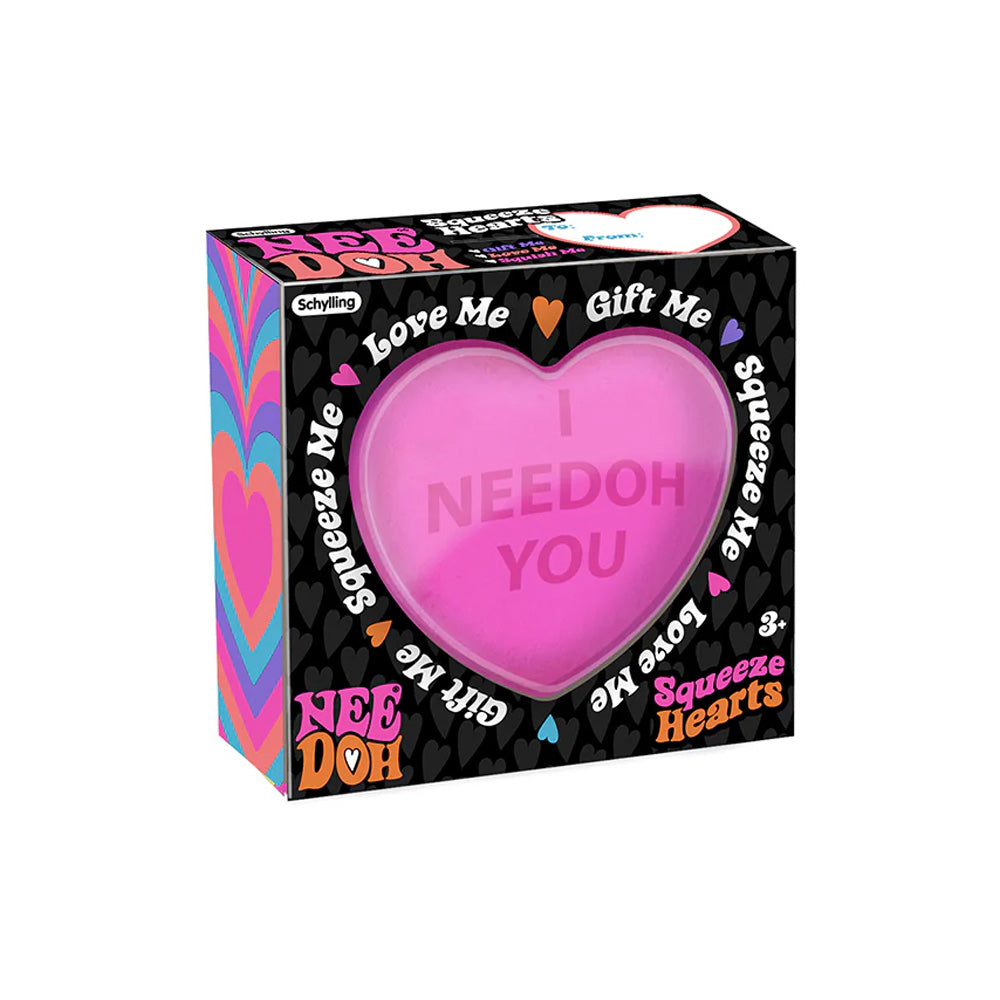 NeeDoh Squeeze Hearts Valentine's Day Fidget Toy