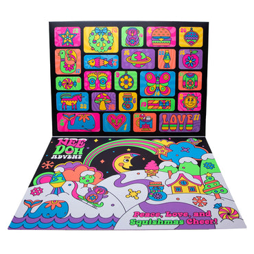 NeeDoh 2025 Advent Calendar Mini NeeDoh Christmas Fidget Toys