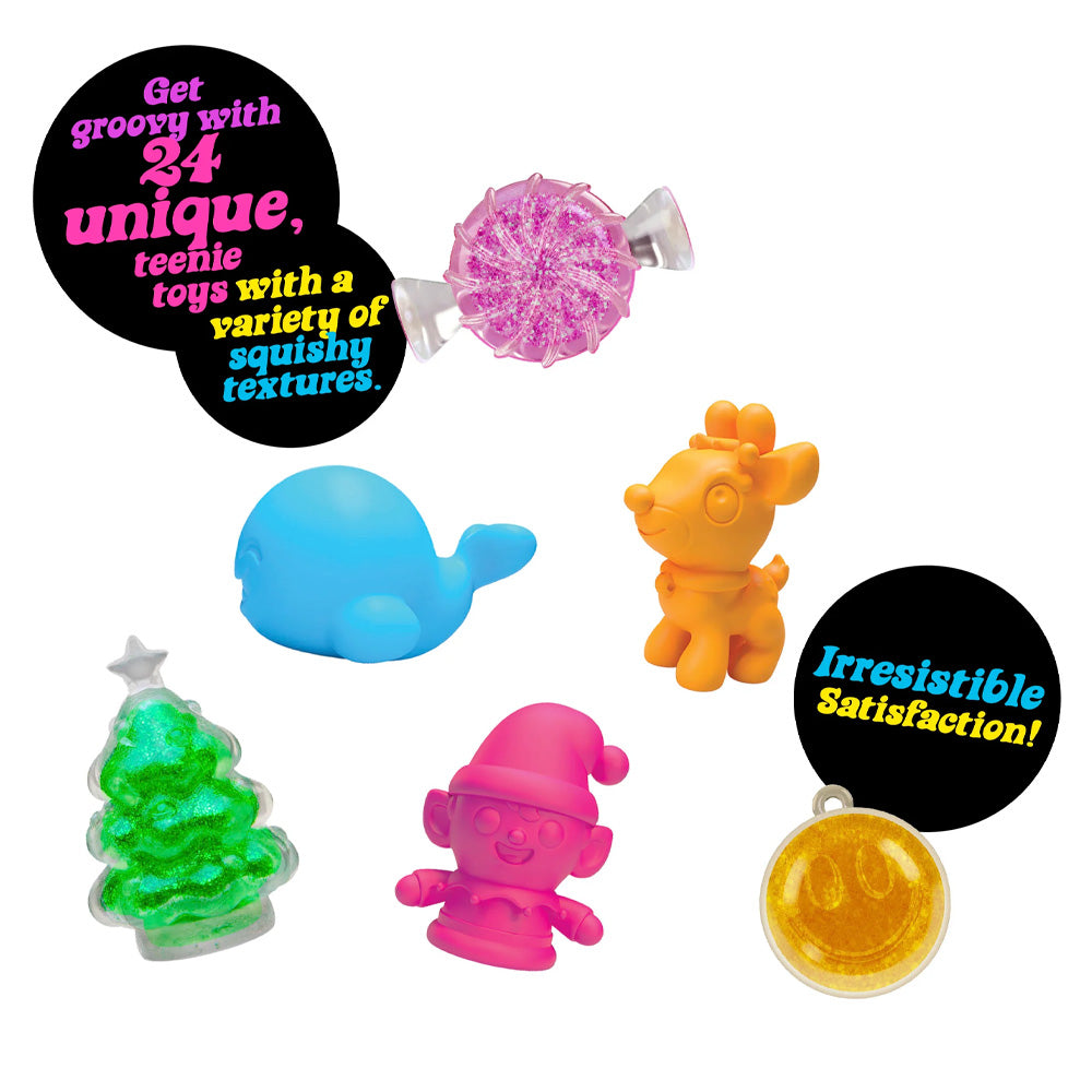 NeeDoh 2025 Advent Calendar Mini NeeDoh Christmas Fidget Toys