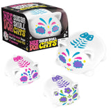 NeeDoh Sugar Skull Cat Fidget Stress Toy