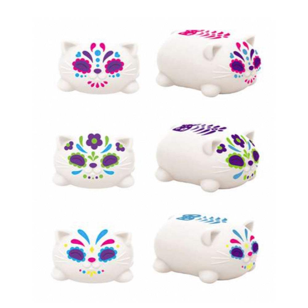 NeeDoh Sugar Skull Cat Fidget Stress Toy