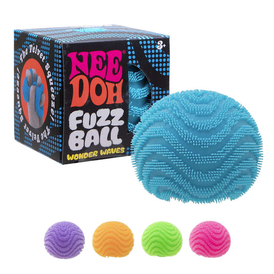 NeeDoh Fuzz Ball Wonder Waves Fidget Stress Toy