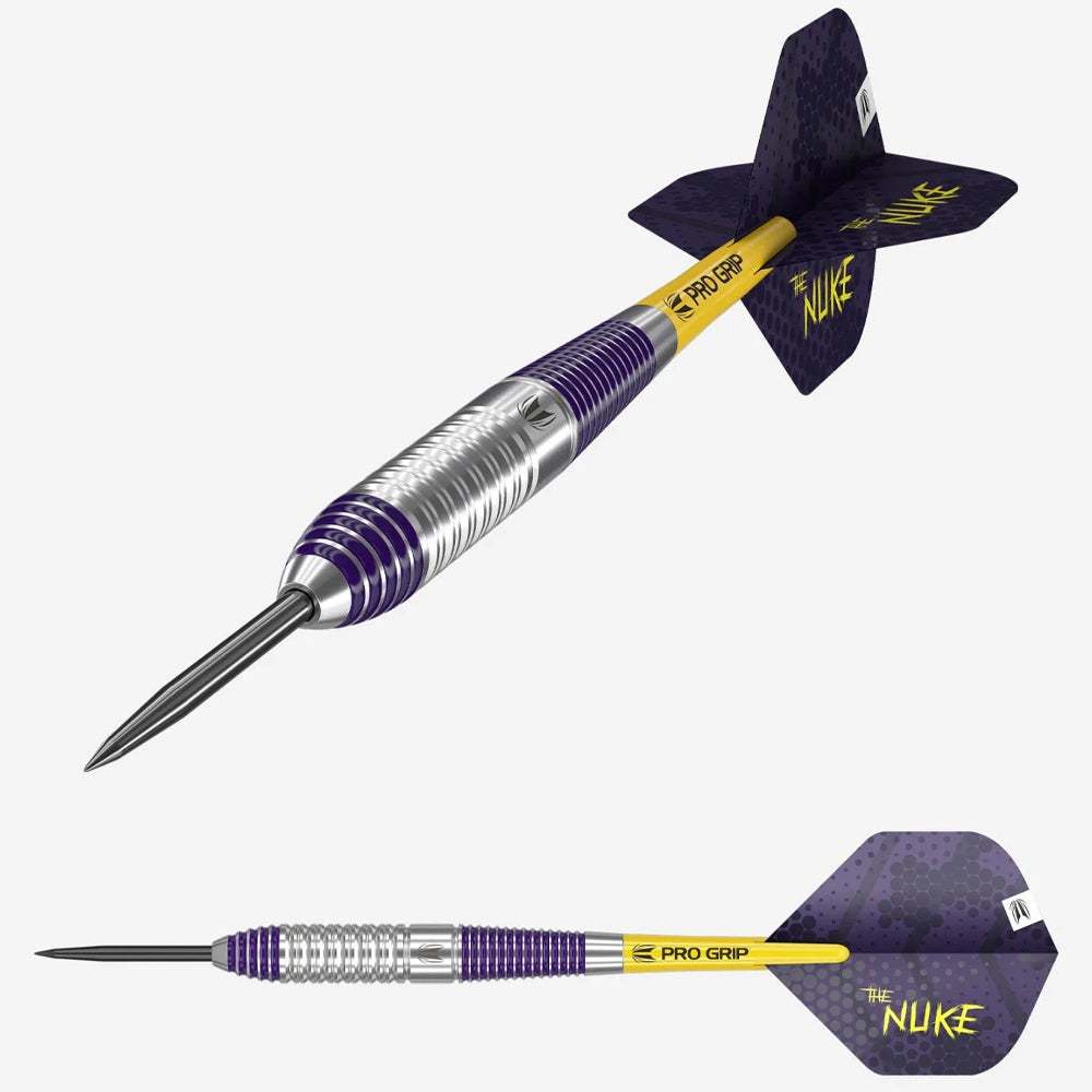 Target Luke Littler Brass 22g Steel Tip Darts Set