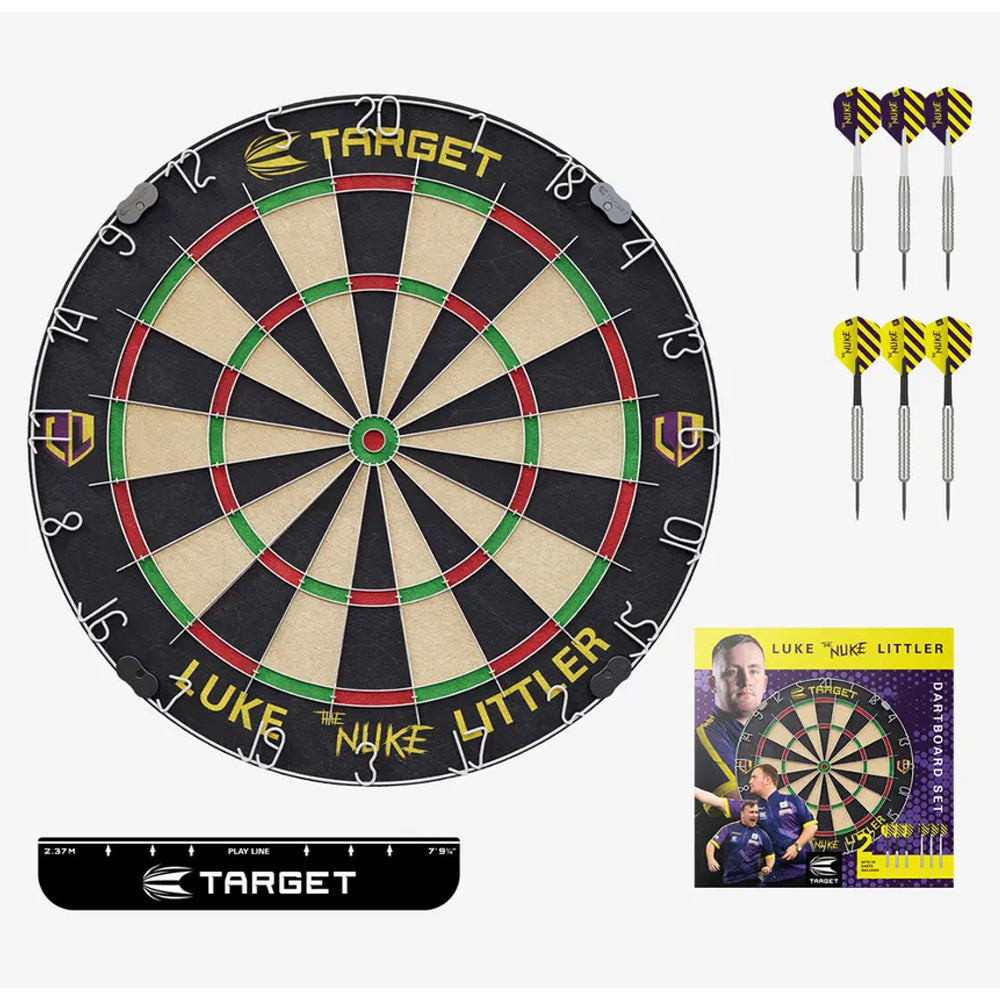 Target Luke Littler Dartboard Set