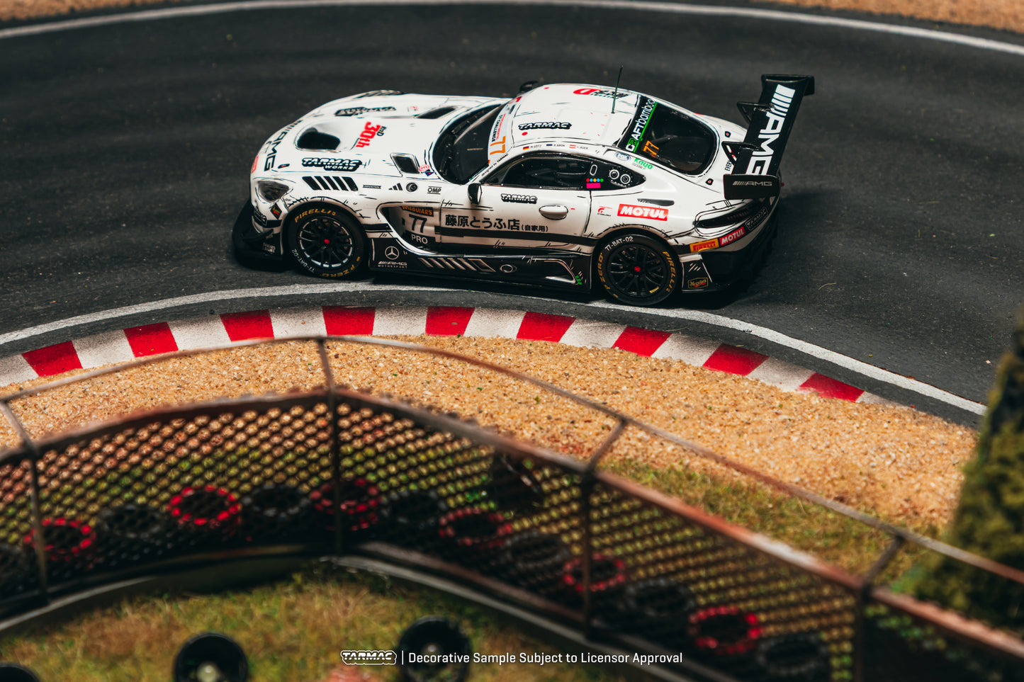 Tarmac Works Mercedes-AMG GT3 Craft-BambooBathurst 12h 2026 1:43 Diecast Model