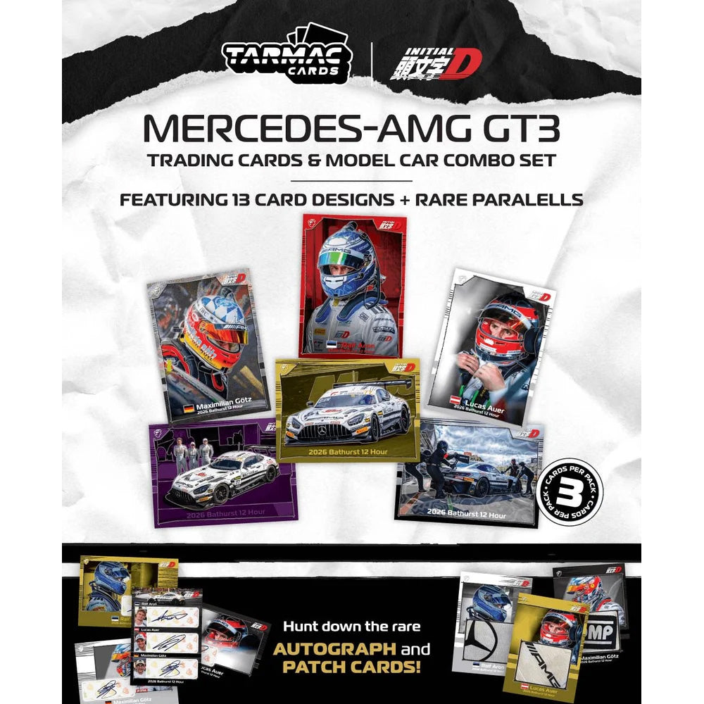 Tarmac Works Mercedes-AMG GT3 Craft-Bamboo Bathurst 12h 2026 1:64 Diecast Model