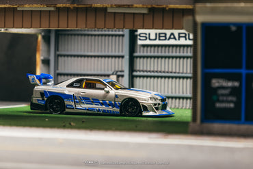 Tarmac Works LB-ER34 Super Silhouette Nissan Skyline 1:64 Diecast Model