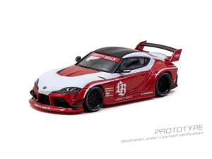Tarmac Works LB-Works Toyota Supra (A90) Red 1:64 Diecast Model