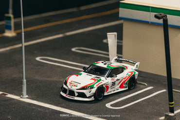 Tarmac Works LB-Works Toyota Supra (A90) White 1:64 Diecast Model