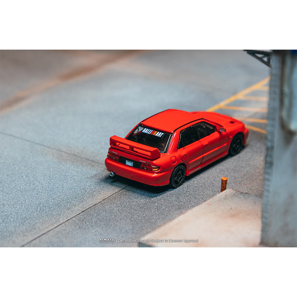 Tarmac Works Mitsubishi Lancer GSR Evolution III Red 1:64 Diecast Model 050