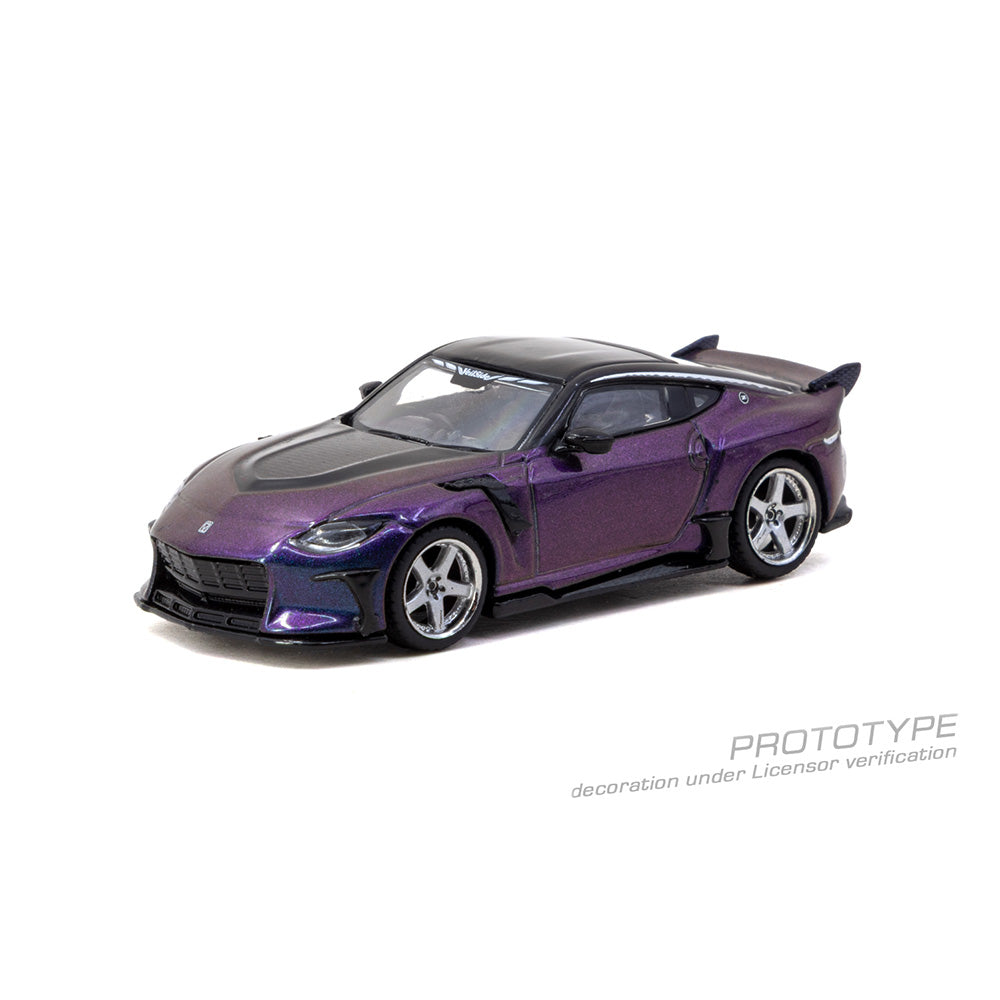 Tarmac Works Nissan VeilSide FFZ400 Fairlady Z Chameleon Purple 1:64 Diecast 085