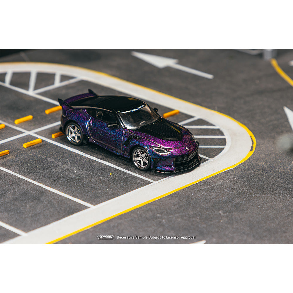 Tarmac Works Nissan VeilSide FFZ400 Fairlady Z Chameleon Purple 1:64 Diecast 085
