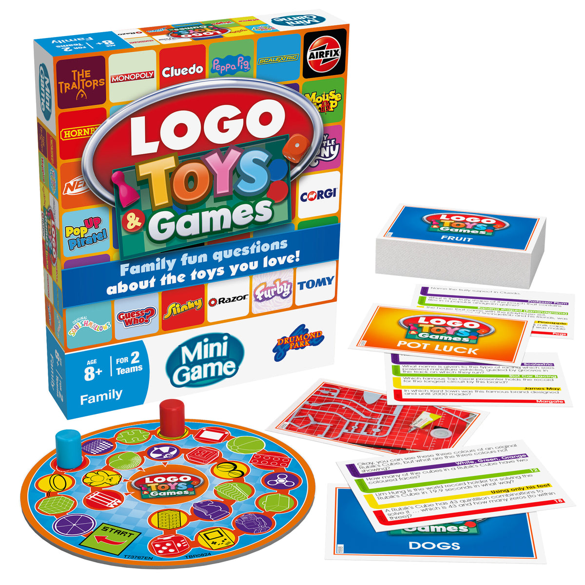 Drumond Park LOGO Toys & Games Mini Board Game Age 8+ T73767
