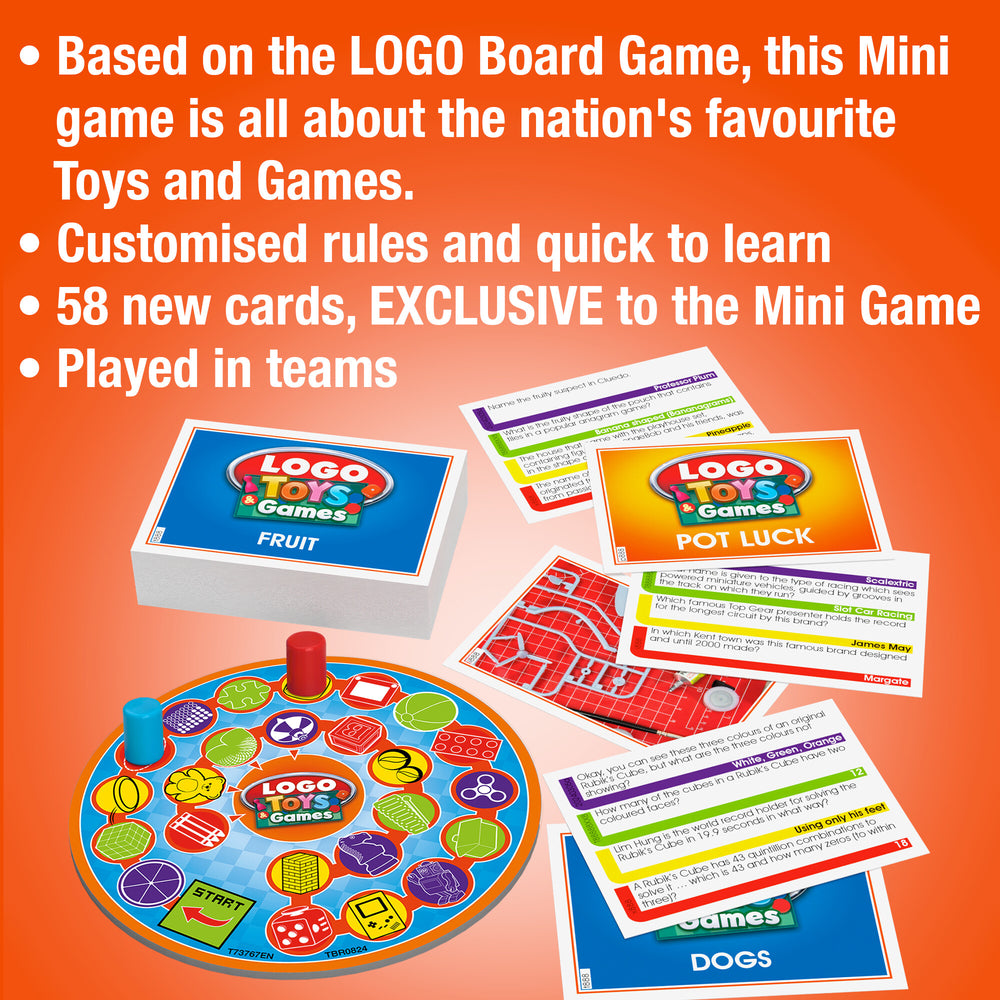 Drumond Park LOGO Toys & Games Mini Board Game Age 8+ T73767