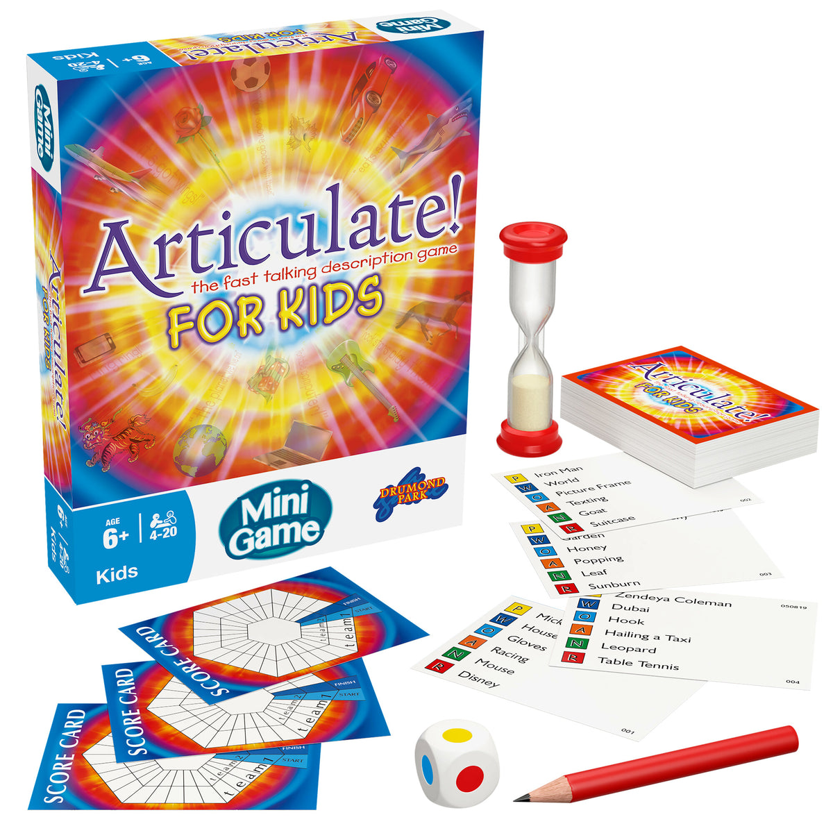 Drumond Park Articulate for Kids Mini Travel Card Game Age 6+ T73787