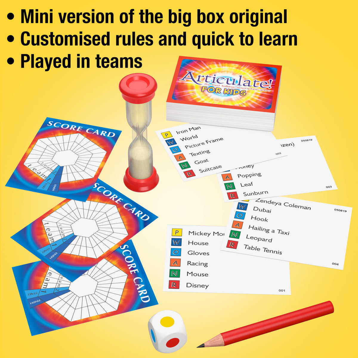 Drumond Park Articulate for Kids Mini Travel Card Game Age 6+ T73787 - image 4
