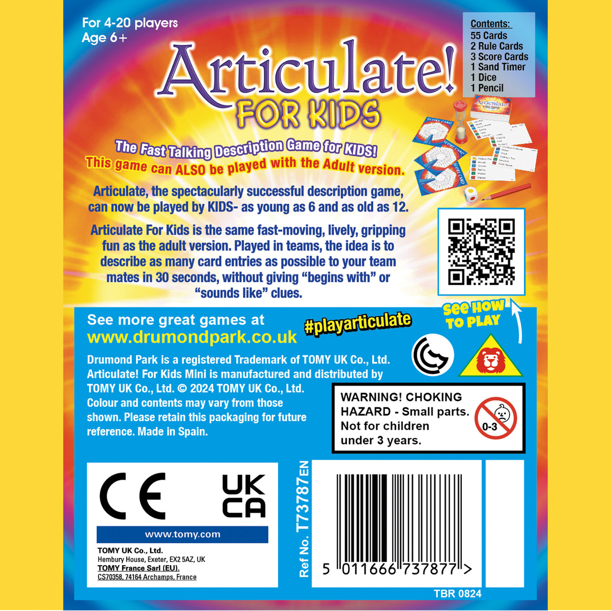 Drumond Park Articulate for Kids Mini Travel Card Game Age 6+ T73787 - image 7