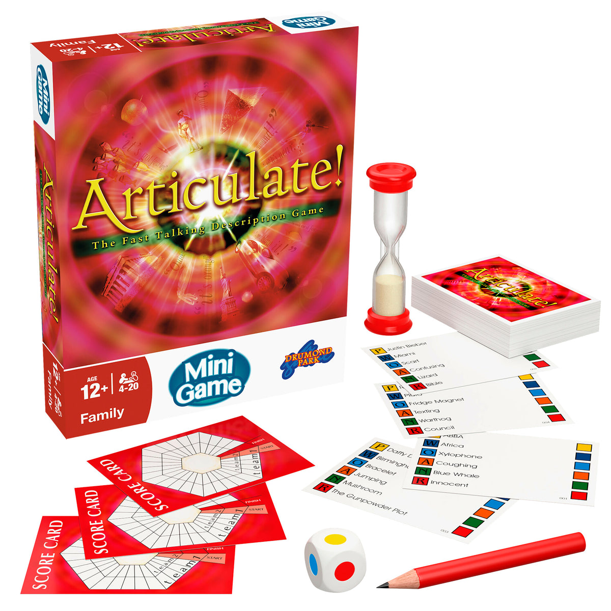 Drumond Park Articulate Mini Travel Card Game Age 6+ T73788
