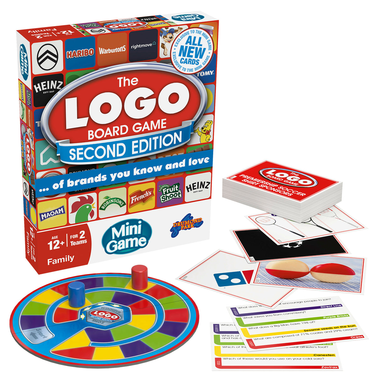 Drumond Park LOGO 2 Mini Board Game Age 6+ T73789