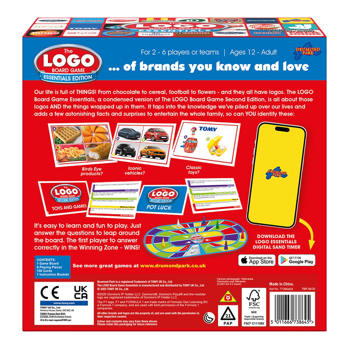 Drumond Park LOGO Board Game Second Edition Essentials Age 12+ T73864EN - image 2