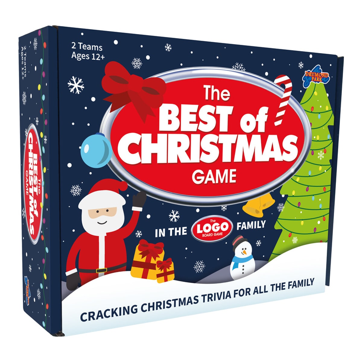 Drumond Park LOGO Christmas Mini Board Game T73973EN