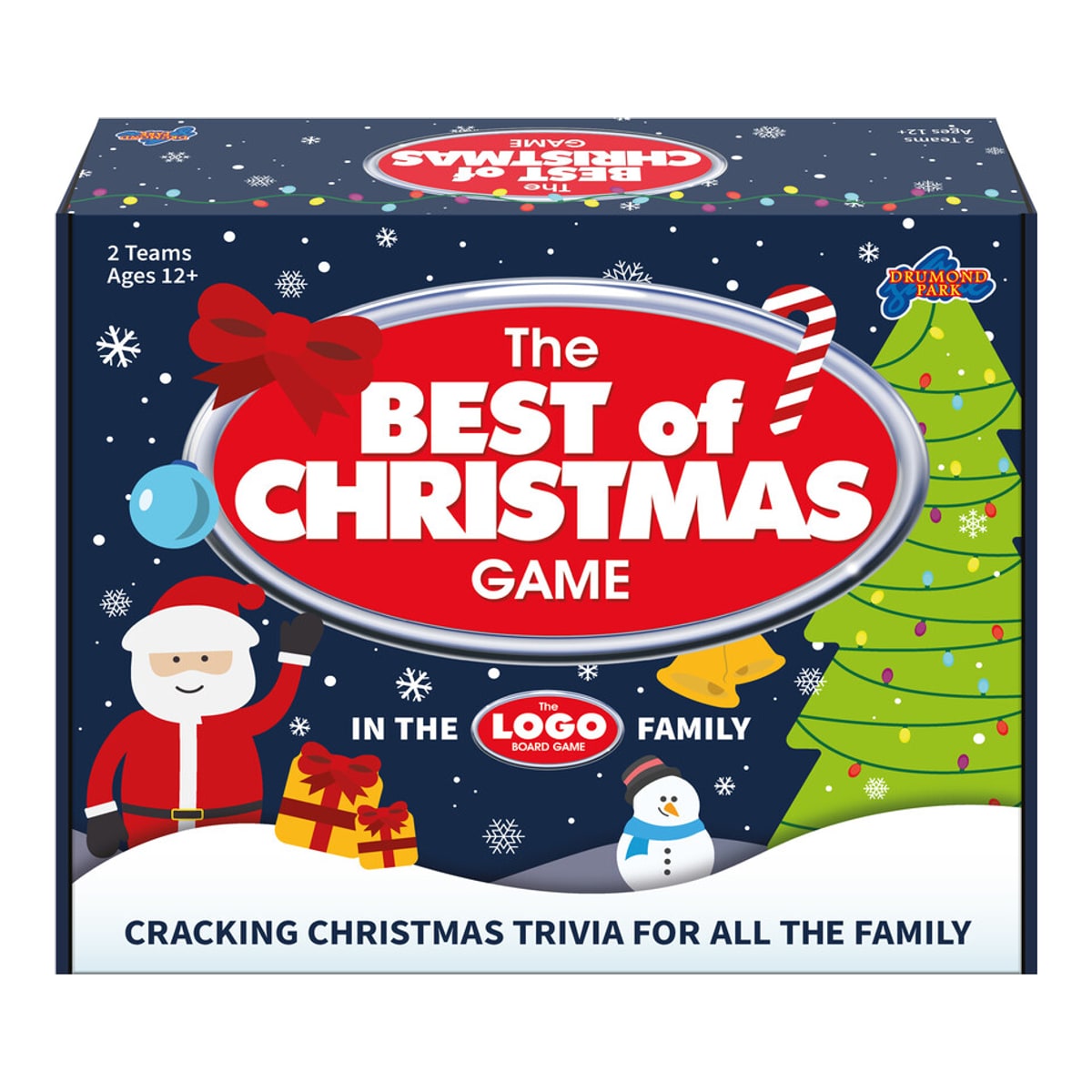 Drumond Park LOGO Christmas Mini Board Game T73973EN - image 2