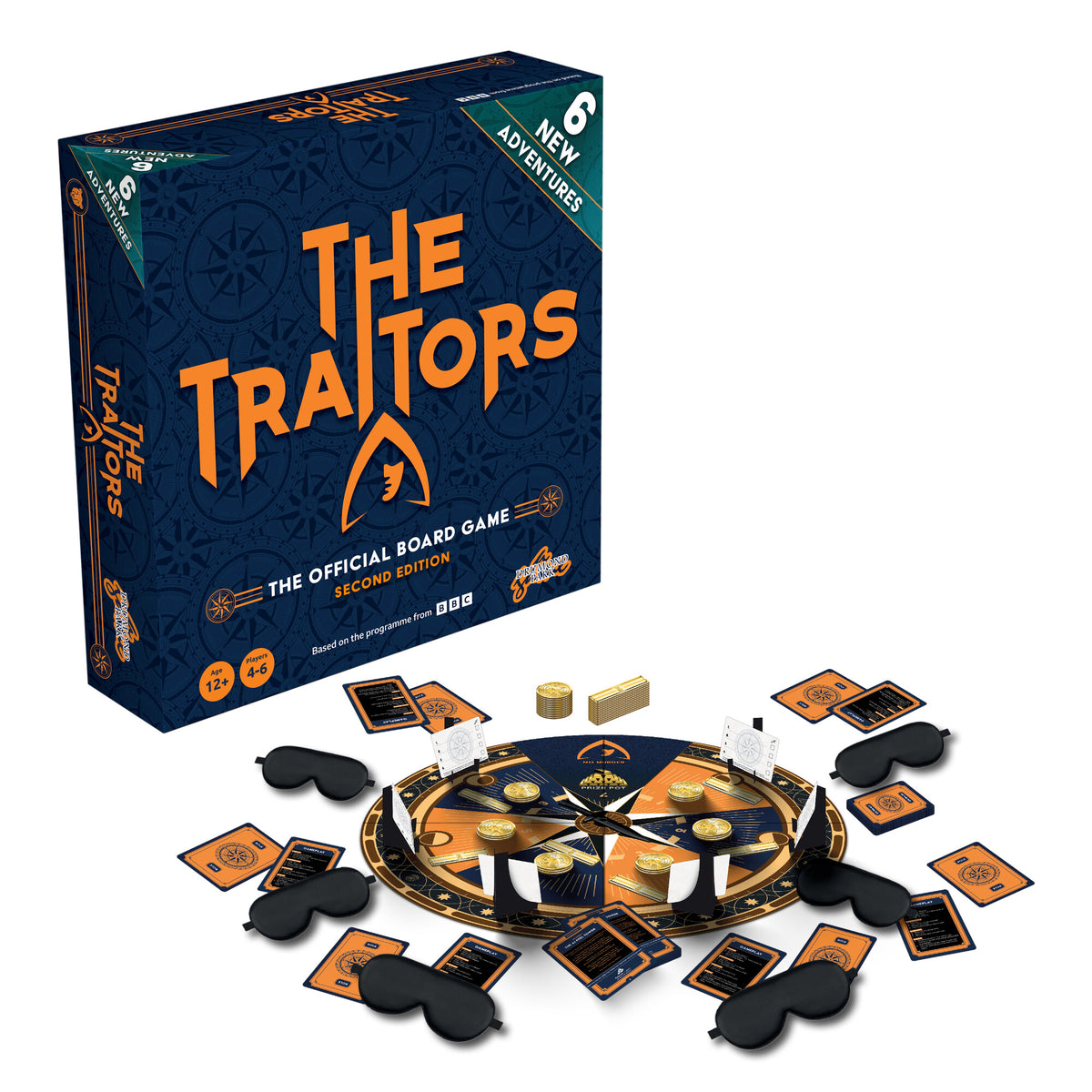 Drumond Park The Traitors Board Game 2nd Edition Age 12+ T73978EN