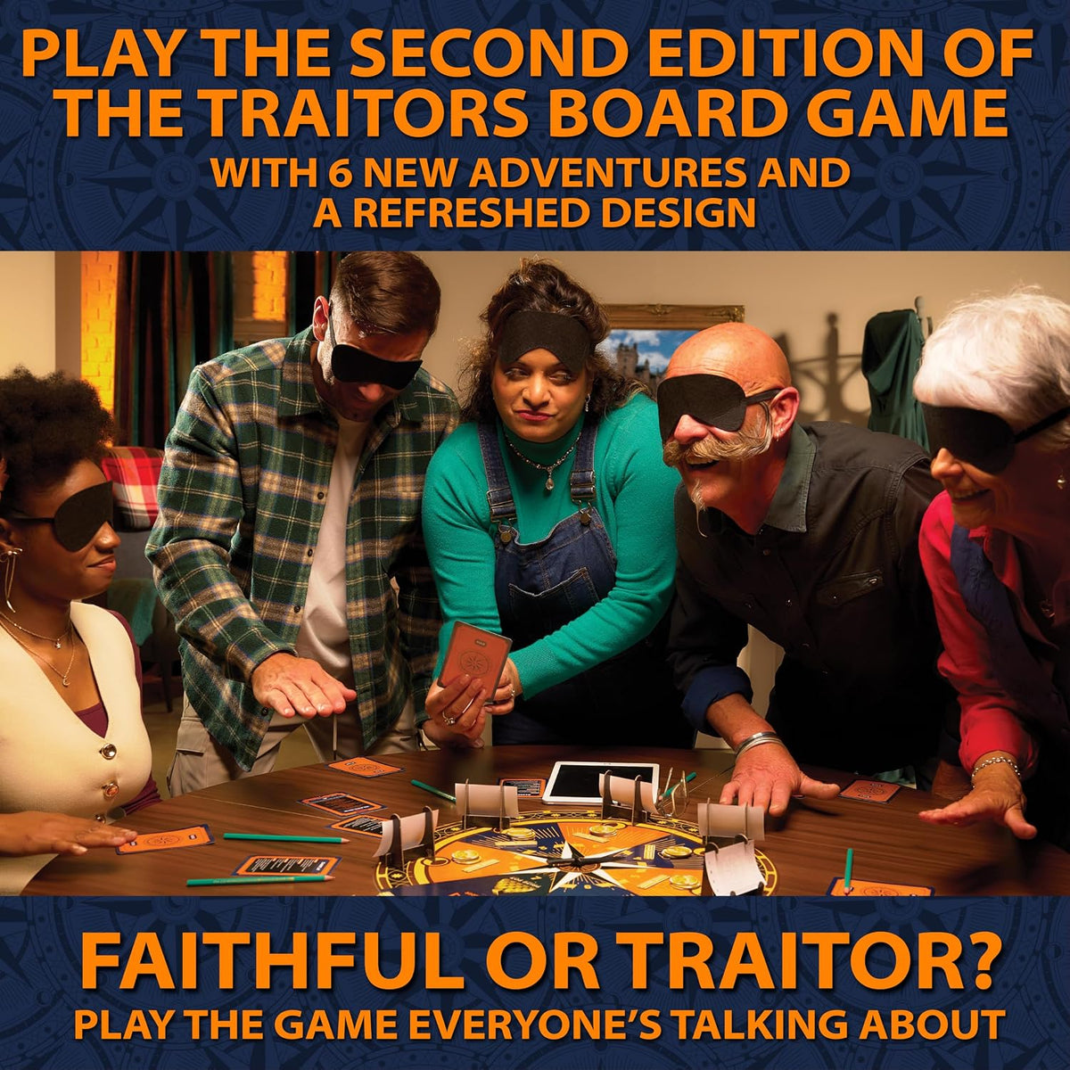 Drumond Park The Traitors Board Game 2nd Edition Age 12+ T73978EN